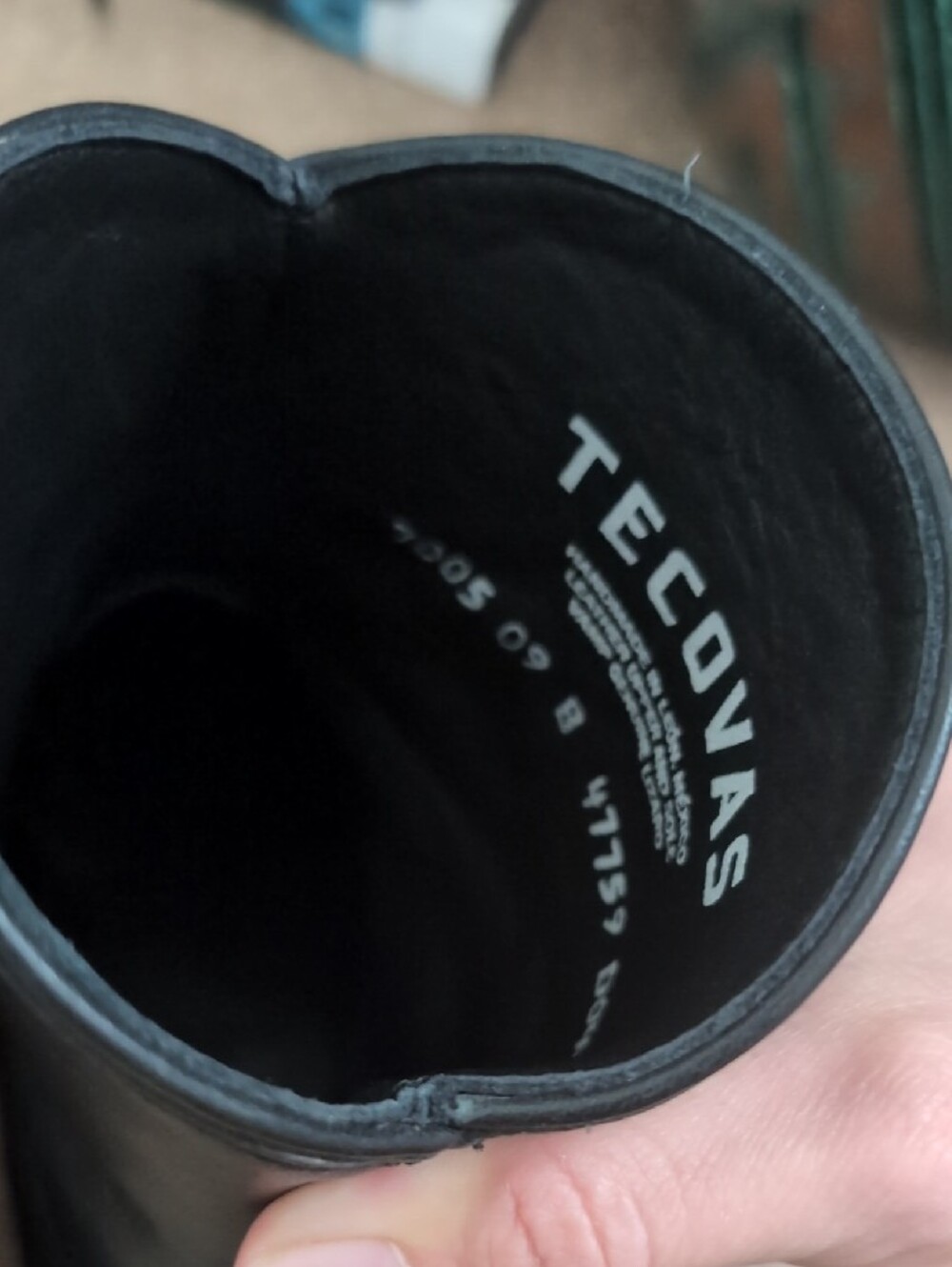 Tecovas Black Lizard-Textured Pointed-Toe Western Boots - Picture 5 of 5